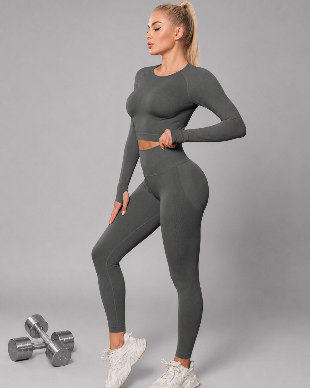 Essentials Sculpt Long Sleeve Tops