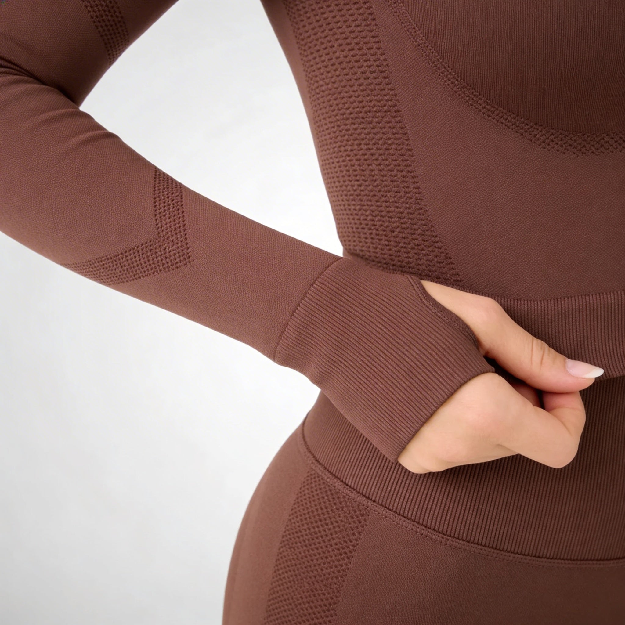 Mocha Long Sleeve Top