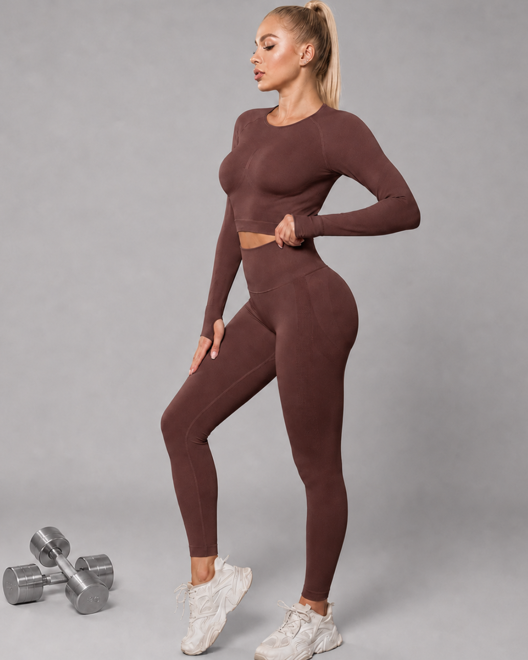 Essentials Sculpt Long Sleeve Tops