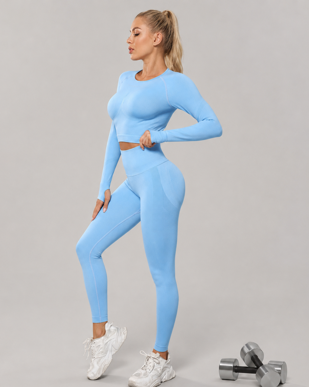 Essentials Sculpt Long Sleeve Tops