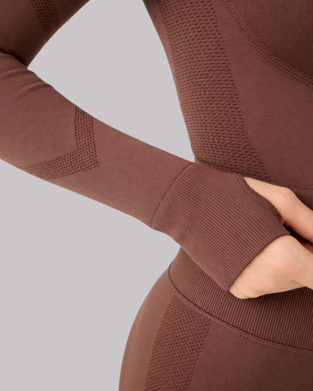 Mocha Long Sleeve Top