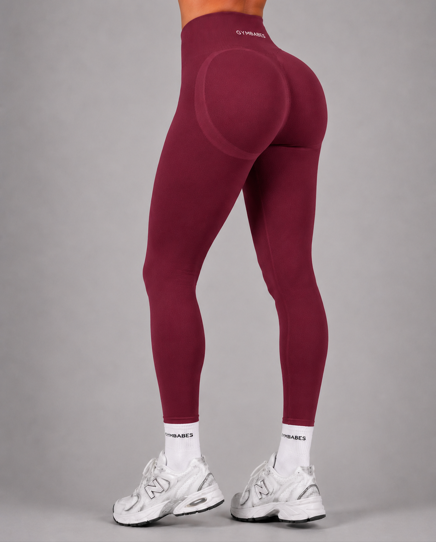 Burgundy Seamless Legging
