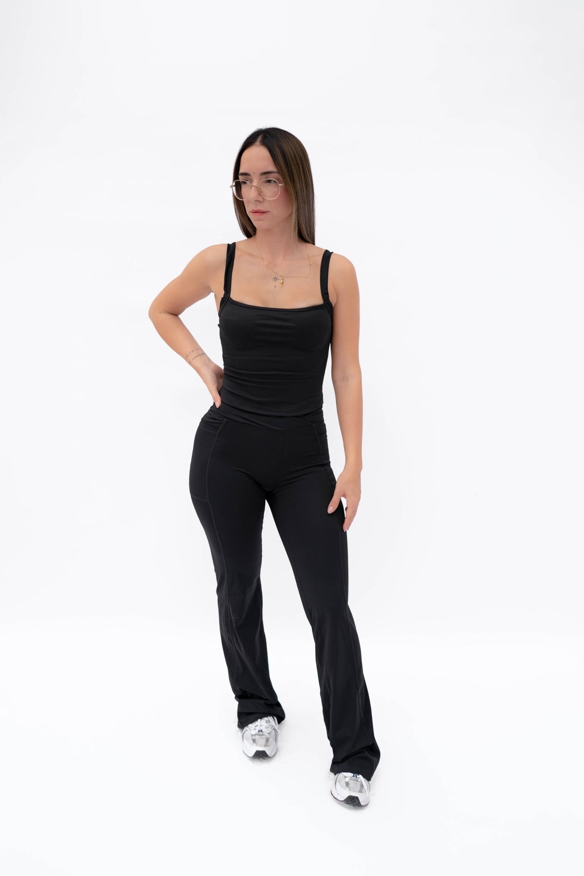 GYMBABES matching set in Midnight #Color_Midnight