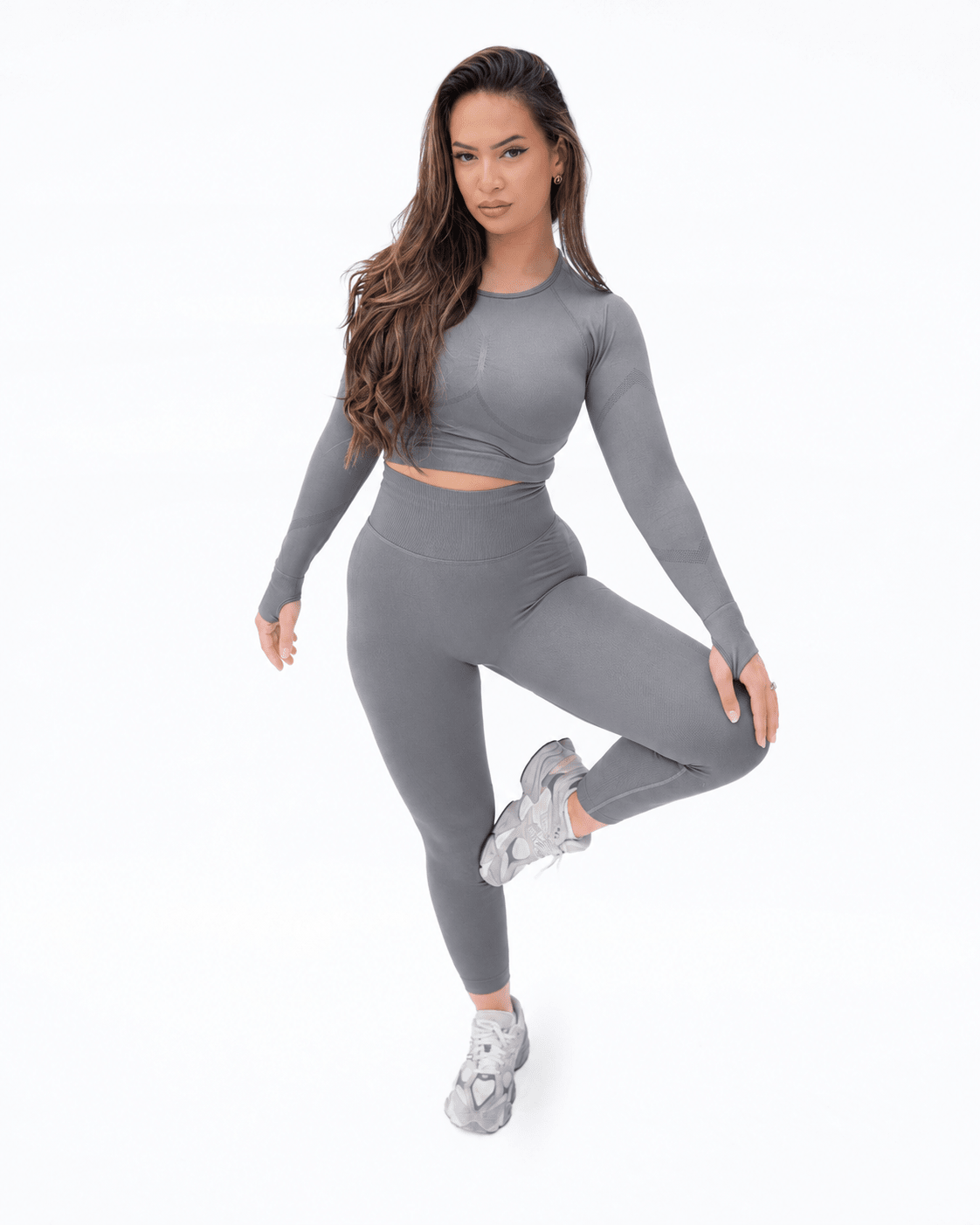 FORMA™ Long Sleeve Crop Top