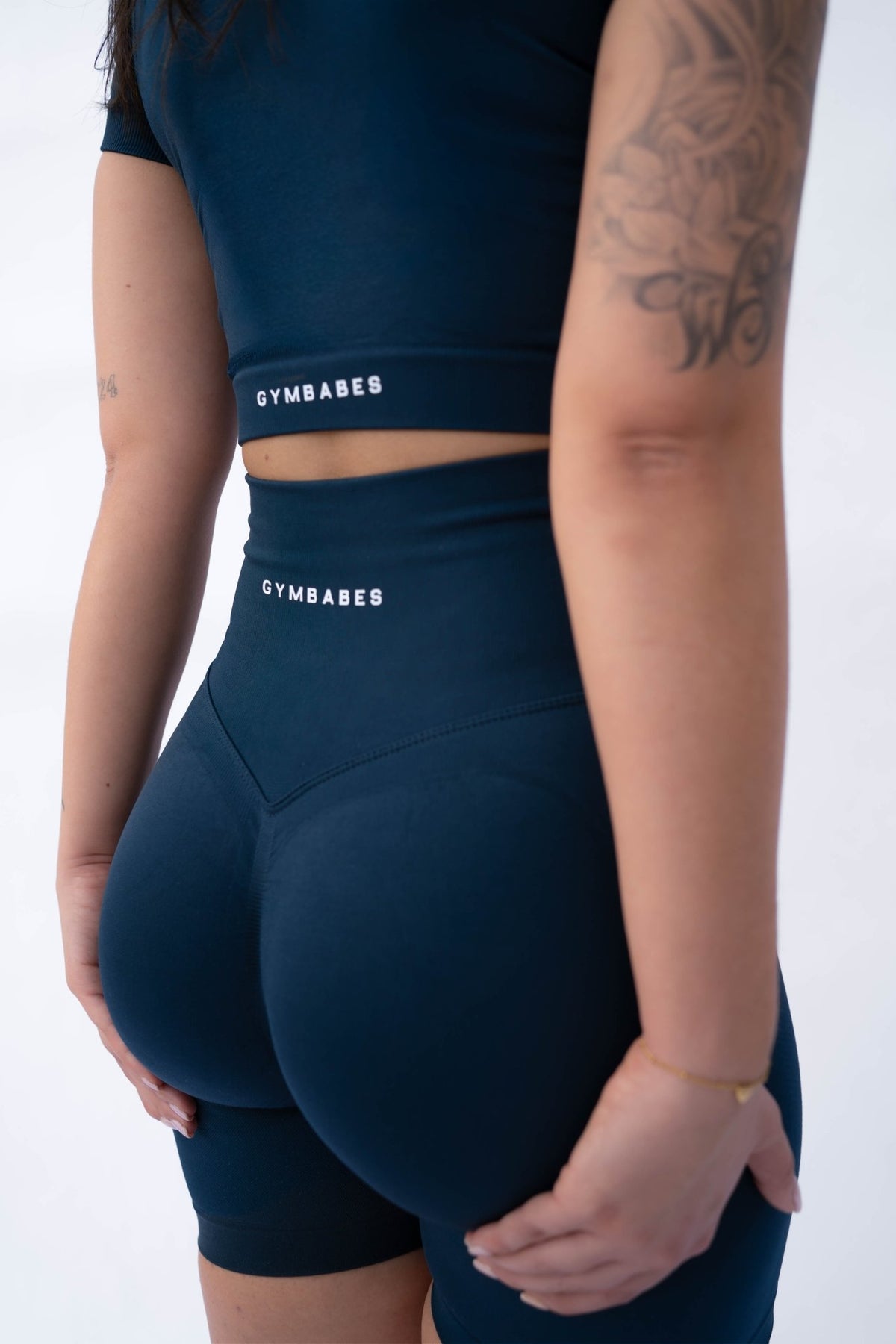 GYMBABES matching set in Cobalt #Color_Cobalt
