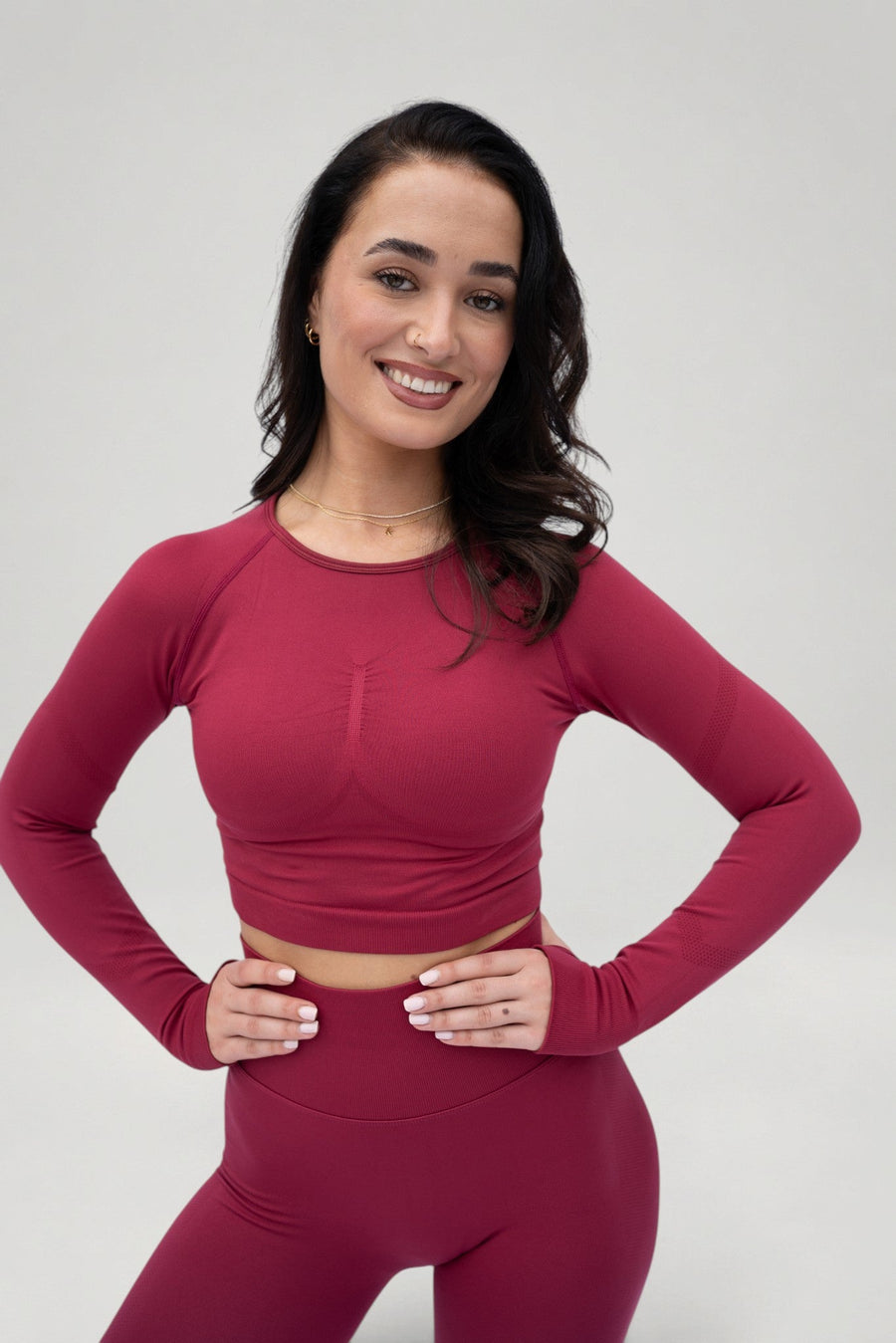 FORMA™ Long Sleeve Crop Top