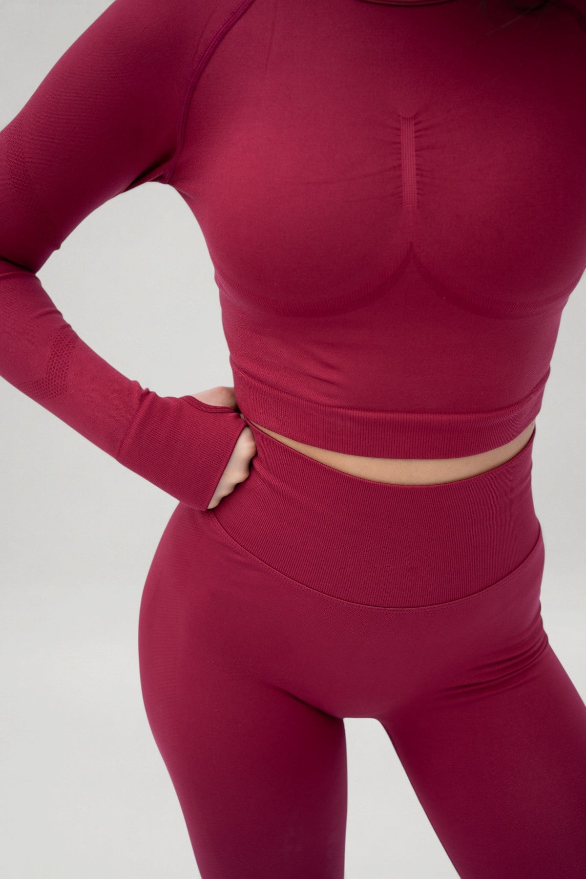 FORMA™ Long Sleeve Crop Top
