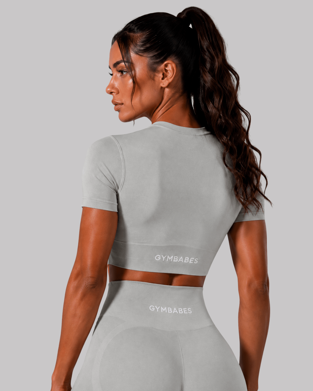 Krótki top z krótkim rękawem Stone Sculpt Lift™